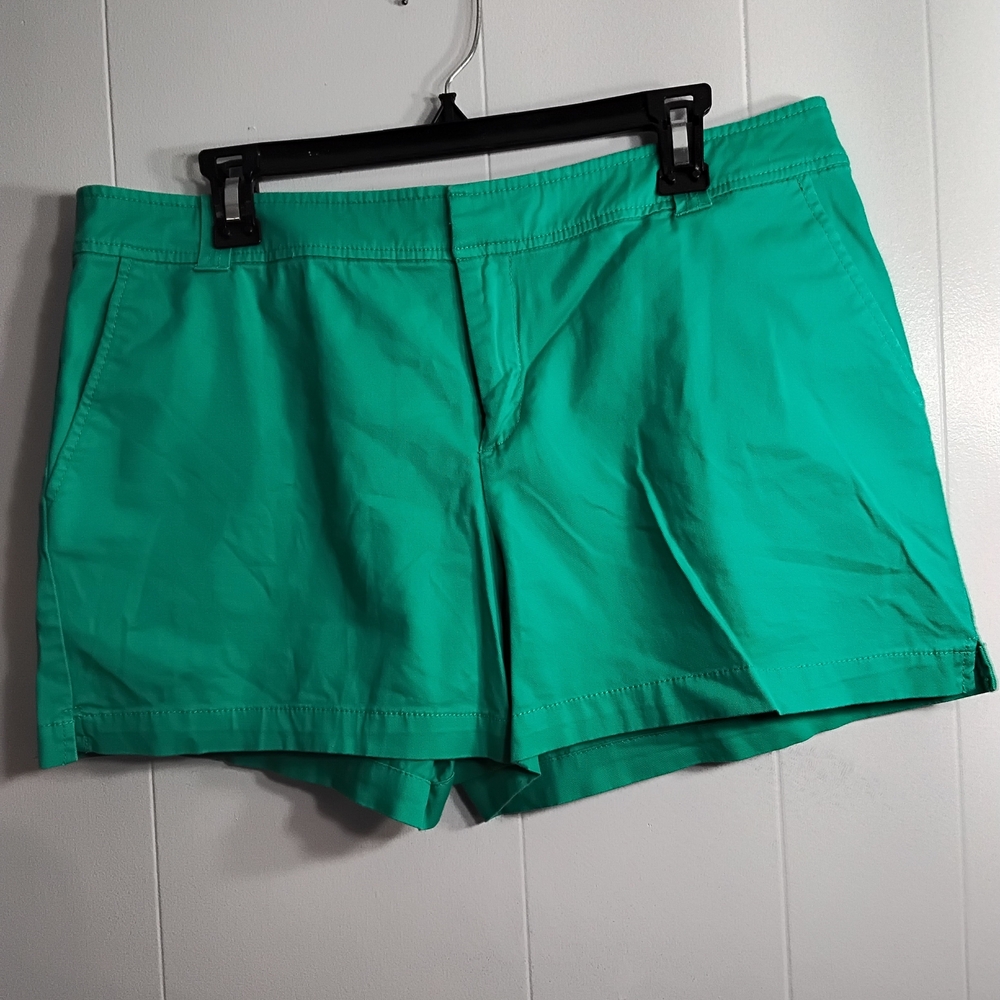 New York & Company Teal Women's Shorts